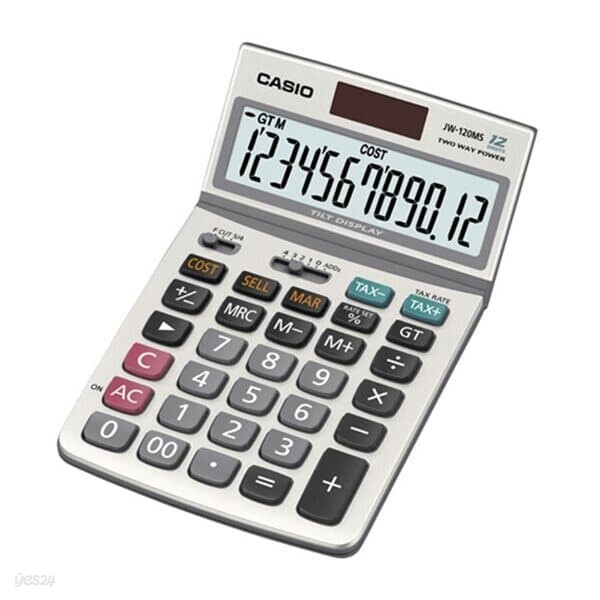 카시오)계산기(JW-120MS/12자리)
