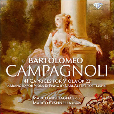 ٸθ޿ įĴ: ö  41 ī (Bartolomeo Campagnoli: 41 Caprices for Viola Op.22)