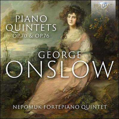 Nepomuk Fortepiano Quintet ˽: ǾƳ  (Onslow: Piano Quintets Op.70 & Op.76)