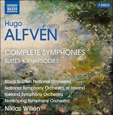Niklas Willen 휴고 알벤: 교향곡 전곡, 모음곡, 랩소디 작품 전집 (Hugo Alfven: Complete Symphonies, Suites & Rhapsodie)