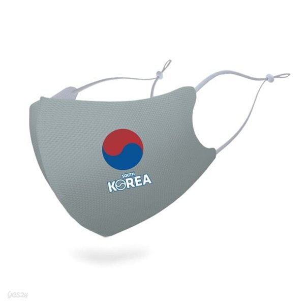 태극기 독도 회색 밴드마스크