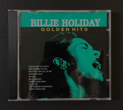 [CD] 수입반 BILLIE HOLIDAY - GOLDEN HITS  (유럽반)