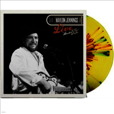 Waylon Jennings — Live From Austin. Tx 84 앨범 커버
