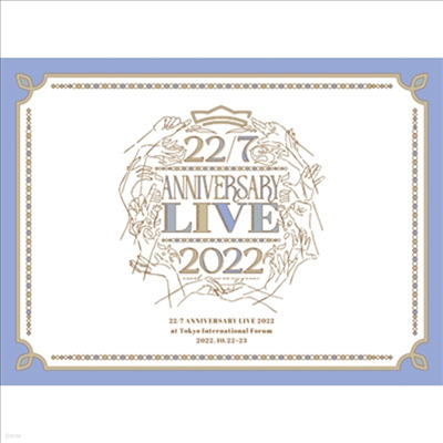 22/7 (г) - Live At Tokyo Kokusai Forum - Anniversary Live 2022 - (4Blu-ray) ()(Blu-ray)(2023)