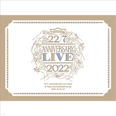 22/7 (г) - Live At Tokyo Kokusai Forum - Anniversary Live 2022 - (ڵ2)(4DVD) ()
