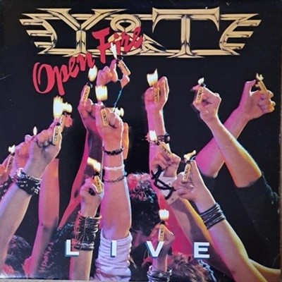 와이 앤 티 (Y & T)/Open Fire [LIVE]---LP