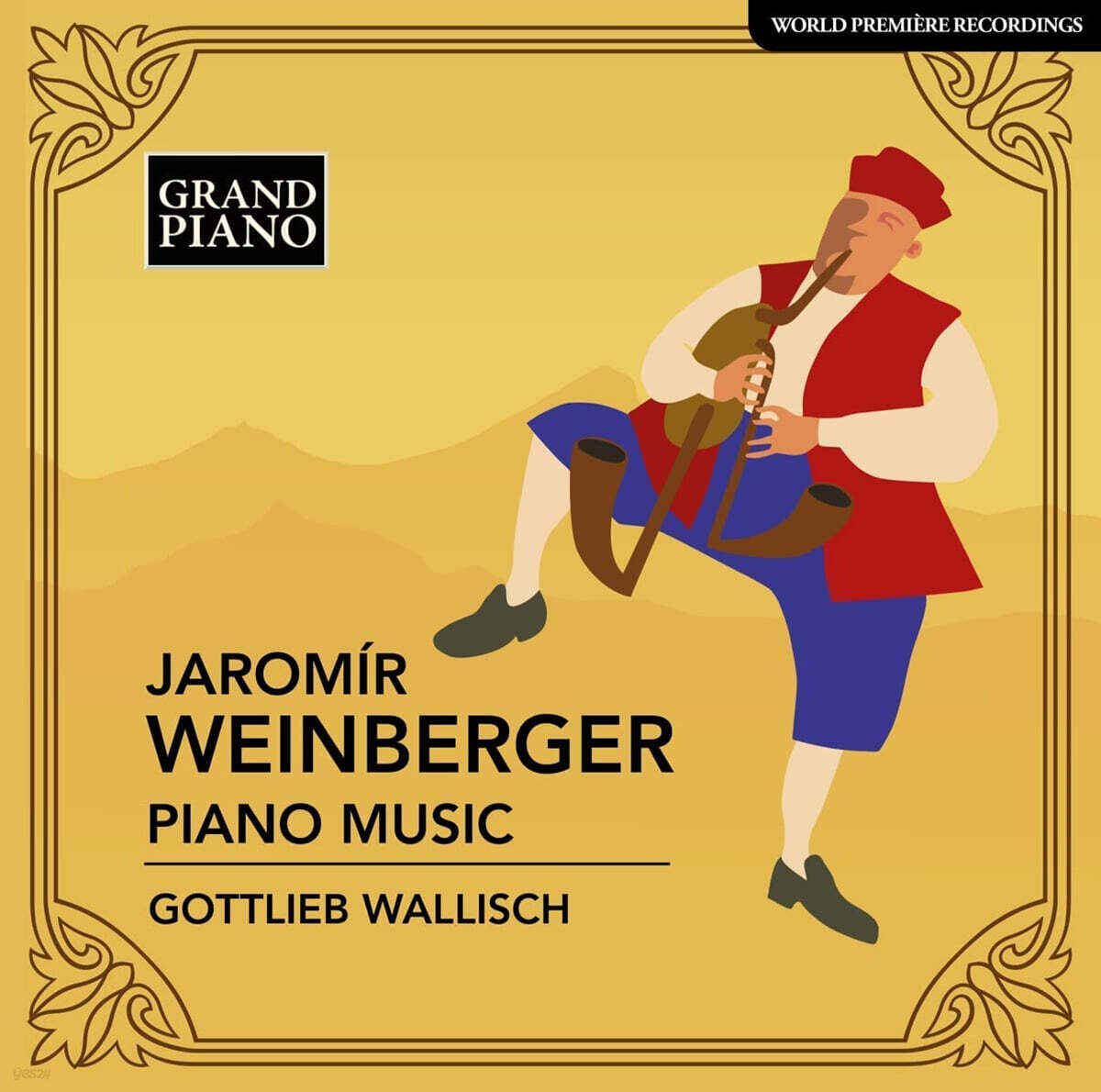 Gottlieb Wallisch 바인베르거: 피아노 작품 (Jaromir Weinberger: Piano Music)