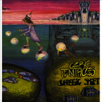 Ozric Tentacles — Jurassic Shift 앨범 커버
