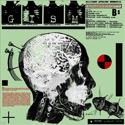 G.I.S.M. — Military Affairs Neurotic (Reissue) 앨범 커버