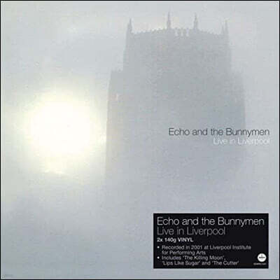 Echo And The Bunnymen — Live In Liverpool 앨범 커버