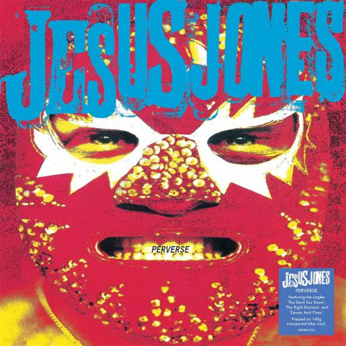 Jesus Jones (지저스 존스) - Perverse [투명 블루 컬러 LP]