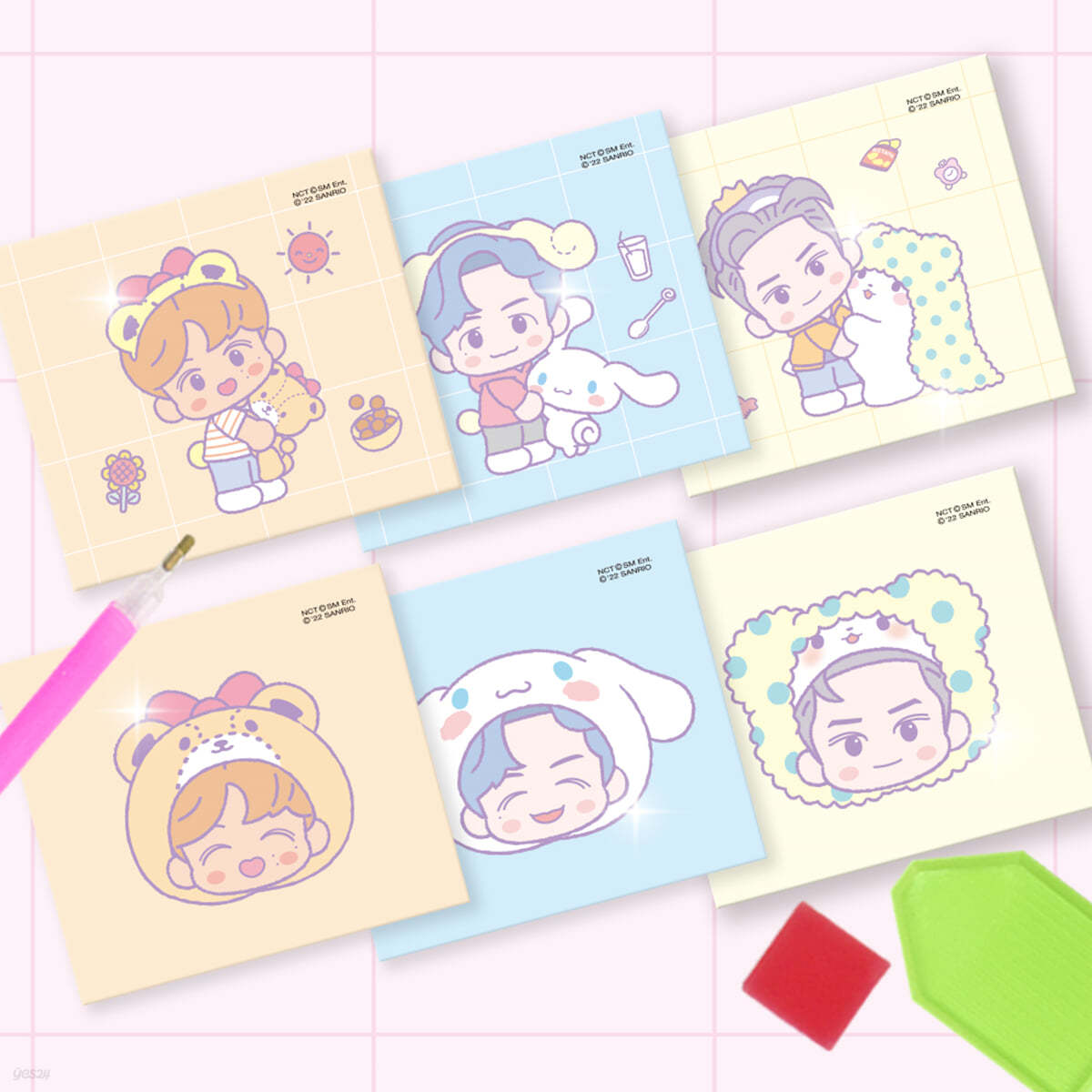 [NCT x SANRIO] DIY CUBIC 데코스티커 [정우 ver.]