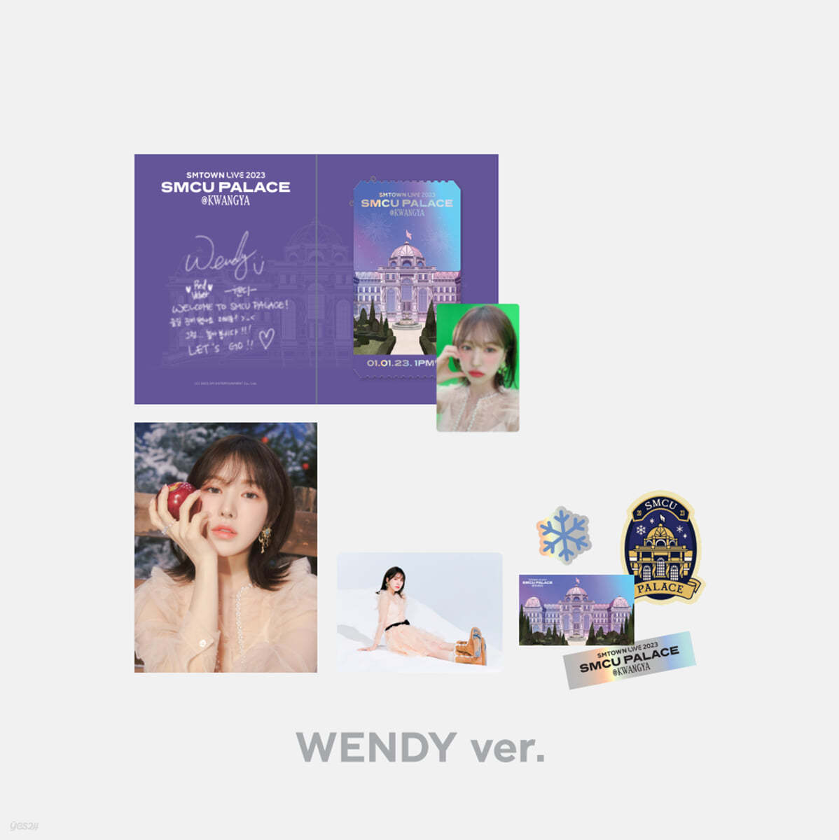 SMCU PALACE@KWANGYA] AR TICKET SET [WENDY ver.] | 레드벨벳 | SM
