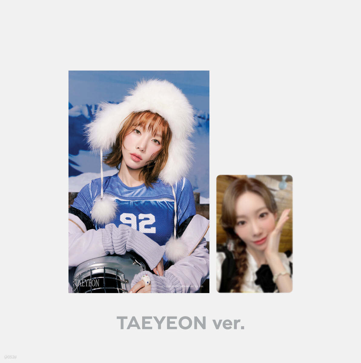 [SMCU PALACE@KWANGYA] 4X6 사진 + 포토카드 SET [TAEYEON ver.]