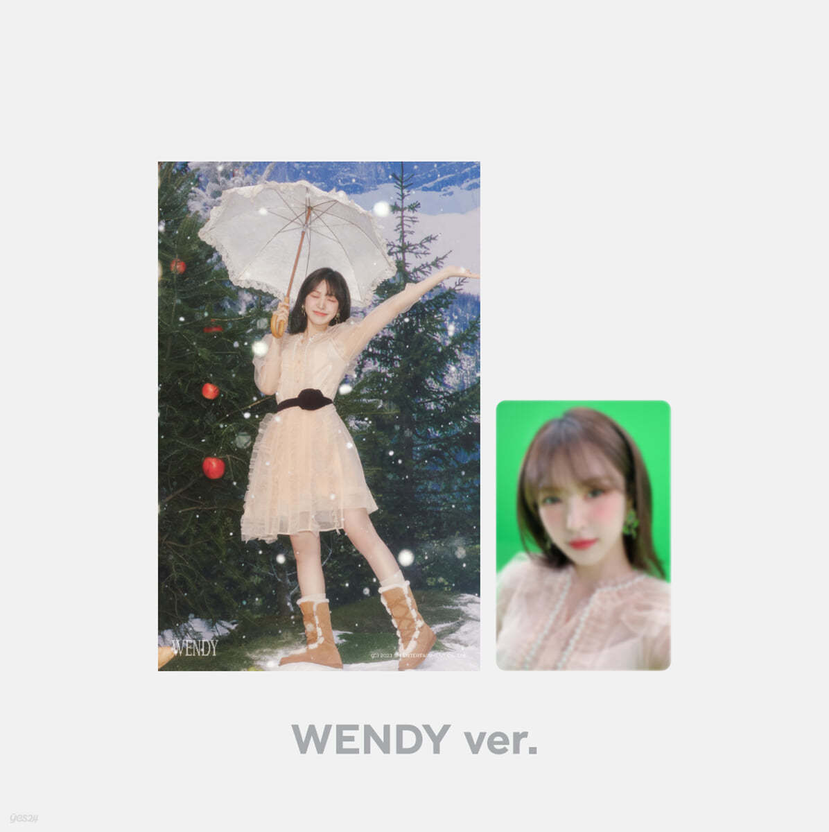 [SMCU PALACE@KWANGYA] 4X6 사진 + 포토카드 SET [WENDY ver.]