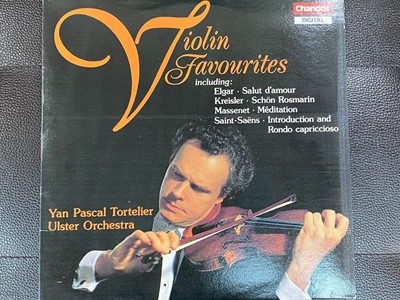 [LP] 얀 파스칼 토틀리에 - Yan Pascal Tortelier - Violin Favourite LP [서울-라이센스반]
