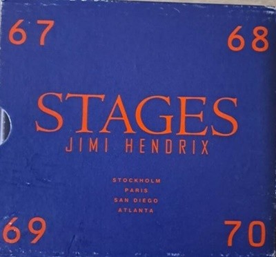 Jimi Hendrix/ STAGE 67.68.69.70    4CD BOX