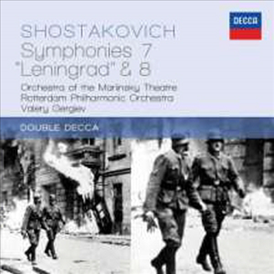 쇼스타코비치: 교향곡 7 '레닌그라드', 8번 (Shostakovich: Symphony No.7 'Leningrad' & 8) (2CD) - Valery Gergiev