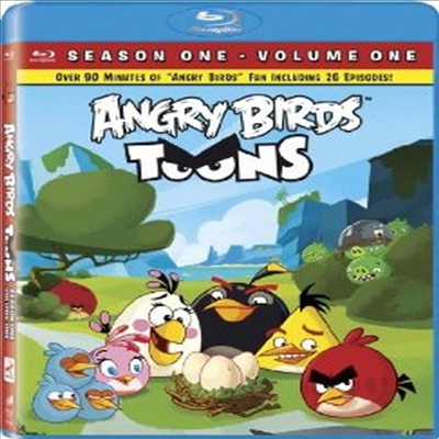 Angry Birds Toons - Volume 01 (ޱ׸  1) (ѱ۹ڸ)(Blu-ray) (2013)