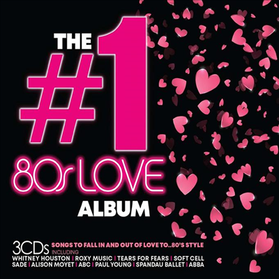 Various Artists - The #1 Album: 80s Love (3CD)