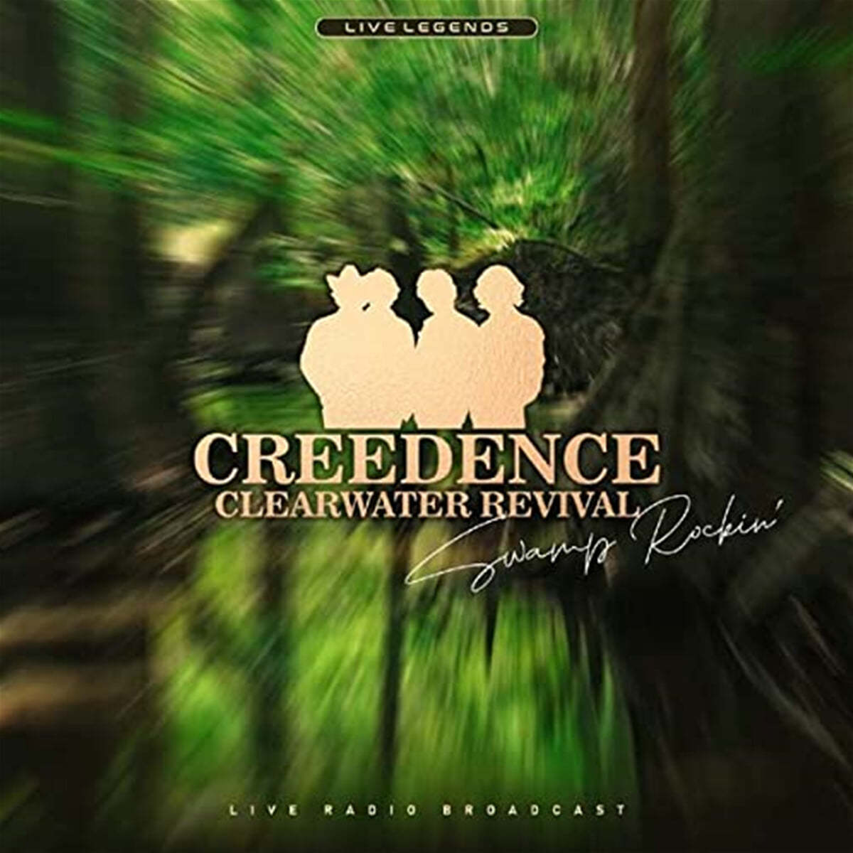 Creedence Clearwater Revival (크리던스 클리어워터 리바이벌) - Swamp Rockin': Live Broadcast [그린 컬러 LP]