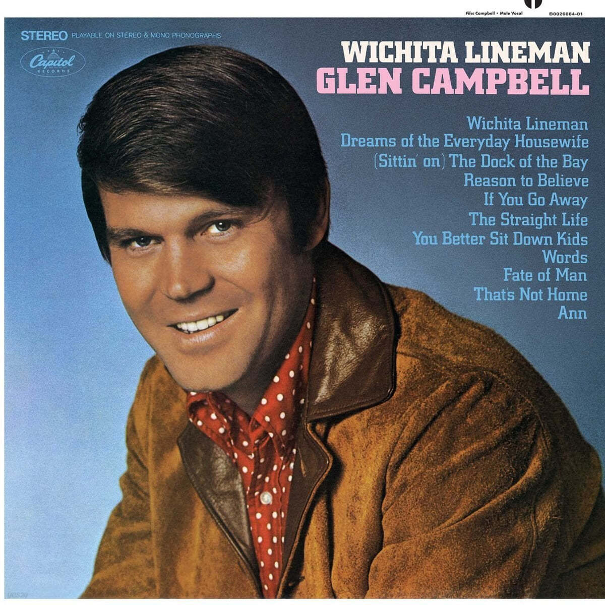 Glen Campbell (글렌 캠벨) - Wichita Lineman [LP]