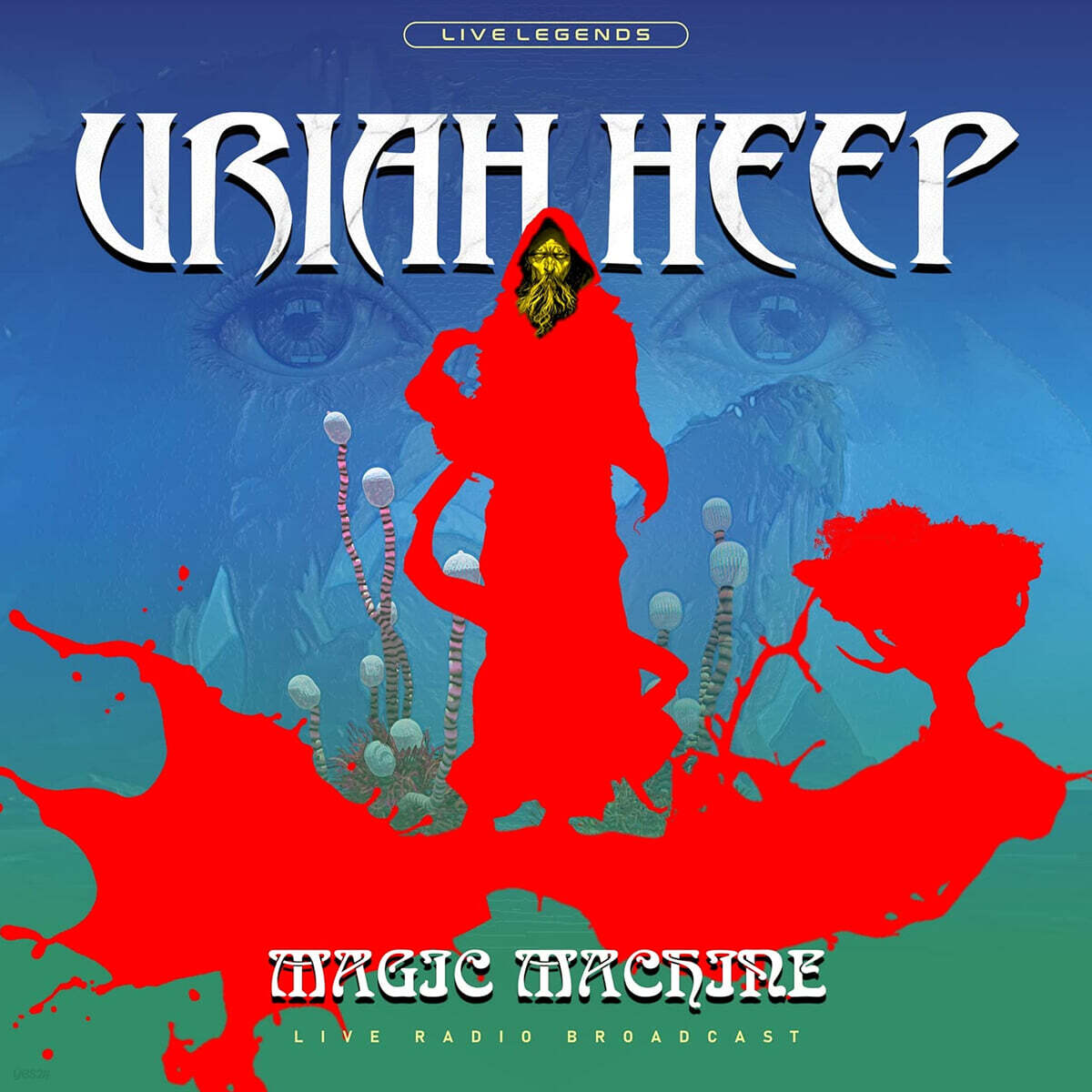 Uriah Heep (유라이어 힙) - Magic Machine: Live Broadcast [블루 컬러 LP]