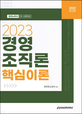 2023 경영조직론 핵심이론