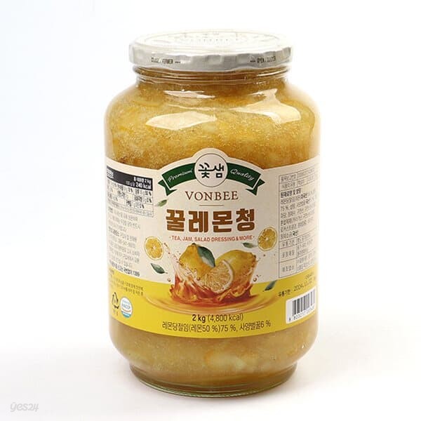 [VONBEE]본비 꽃샘 꿀레몬청 2kg