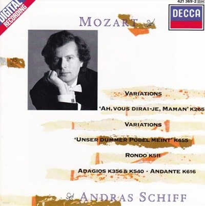 Mozart : Variations "Ah, Vous Dirai-je, Maman" - 쉬프 (Andras Schiff)