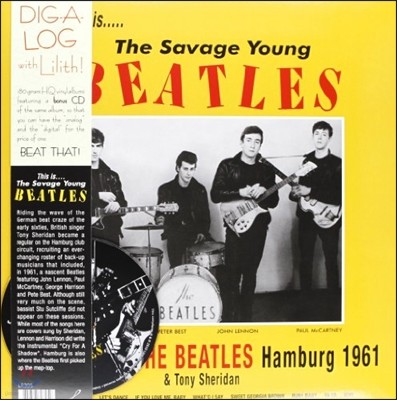 The Beatles — This Is... The Savage Young Beatles (Deluxe Edition) 앨범 커버