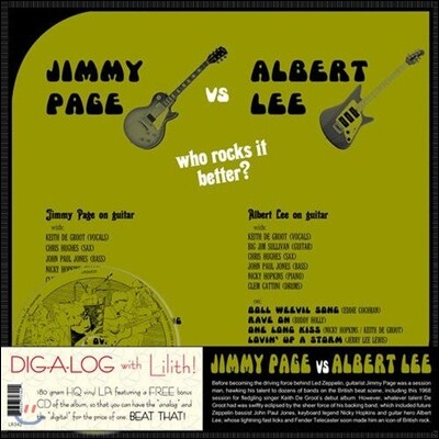 Jimmy Page — Jimmy Page Versus Albert Lee (Deluxe Edition) 앨범 커버
