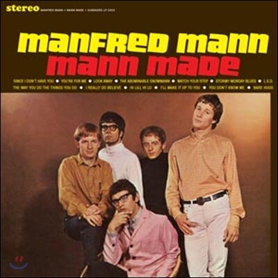 Manfred Mann — Mann Made 앨범 커버