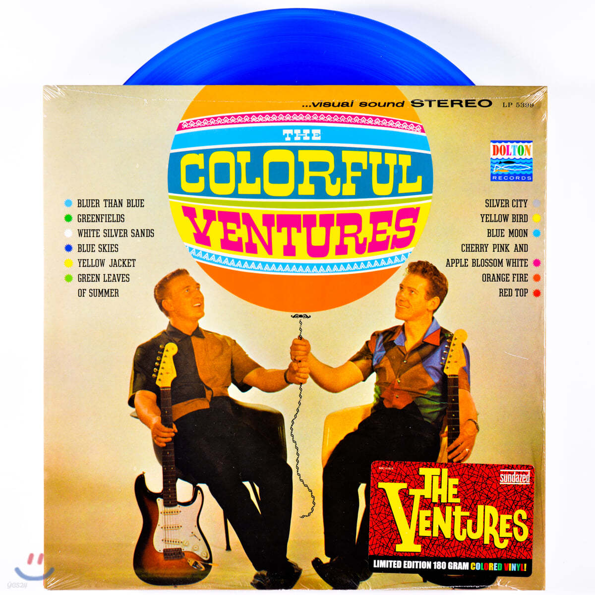 Ventures - The Colorful Ventures [투명 블루 컬러 LP]