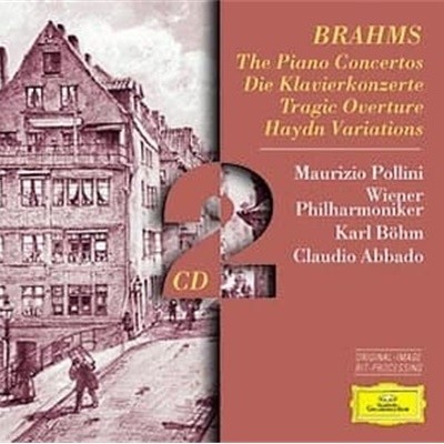 Maurizio Pollini, Claudio Abbado / 브람스 : 피아노 협주곡 1, 2번 (2CD/수입/4530672)
