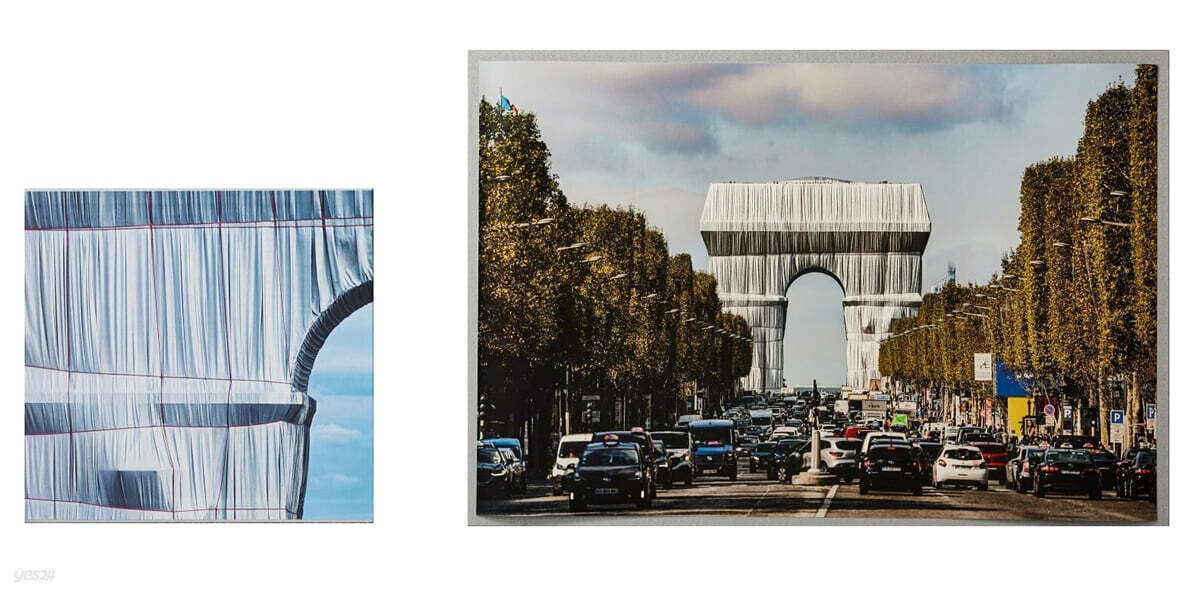 Christo and Jeanne-Claude. L'Arc de Triomphe, Wrapped, by Day. Art Edition No. 1-250 크리스토 & 잔 클로드 포장된 개선문 by Day 컬렉터즈 에디션 (타셴 리미티드 에디션 / 한정판)
