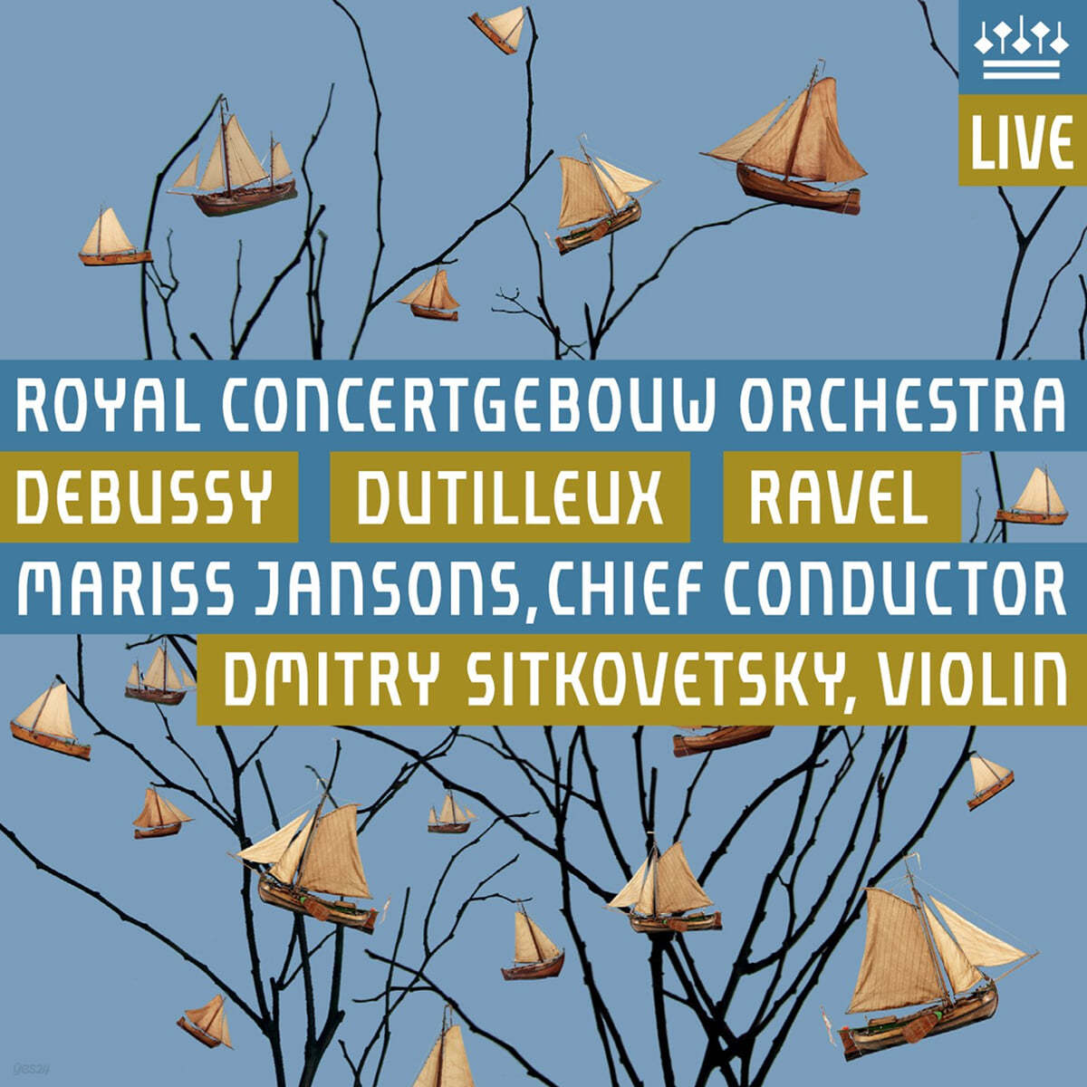 Mariss Jansons 드뷔시: 바다 / 뒤티외: 바이올린 협주곡 '꿈의 나무' / 라벨: 라 발스 (Debussy: La Mer / Dutilleux: Violin Concerto 'L'Arbre des songes' / Ravel: La Valse) 