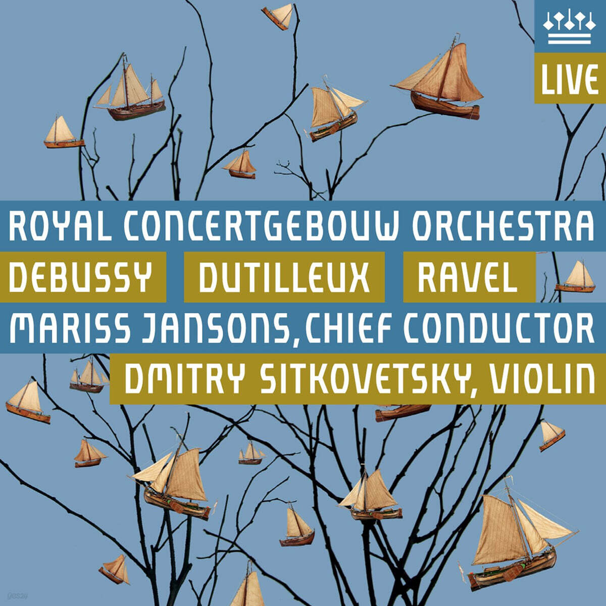 Mariss Jansons 드뷔시: 바다 / 뒤티외: 바이올린 협주곡 '꿈의 나무' / 라벨: 라 발스 (Debussy: La Mer / Dutilleux: Violin Concerto 'L'Arbre des songes' / Ravel: La Valse)