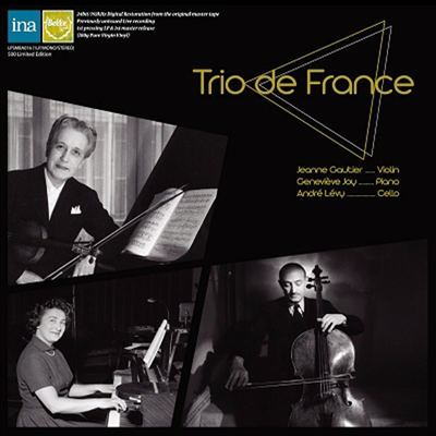  & : ǾƳ  (Ravel & Faure: Piano Trios) (180g)(LP) - Trio de France