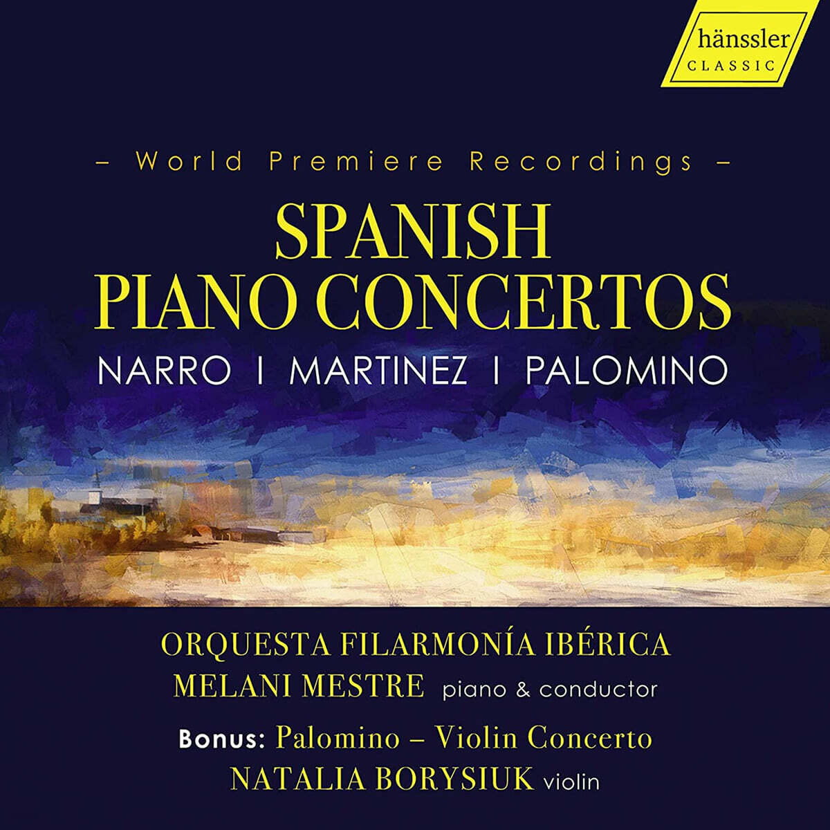 Melani Mestre 스페인 피아노 협주곡의 세계 - 나로 / 마르티네스 / 팔로미노이 피아노 협주곡 (Spanish Piano Concertos - Narro / Martinez / Palomino)