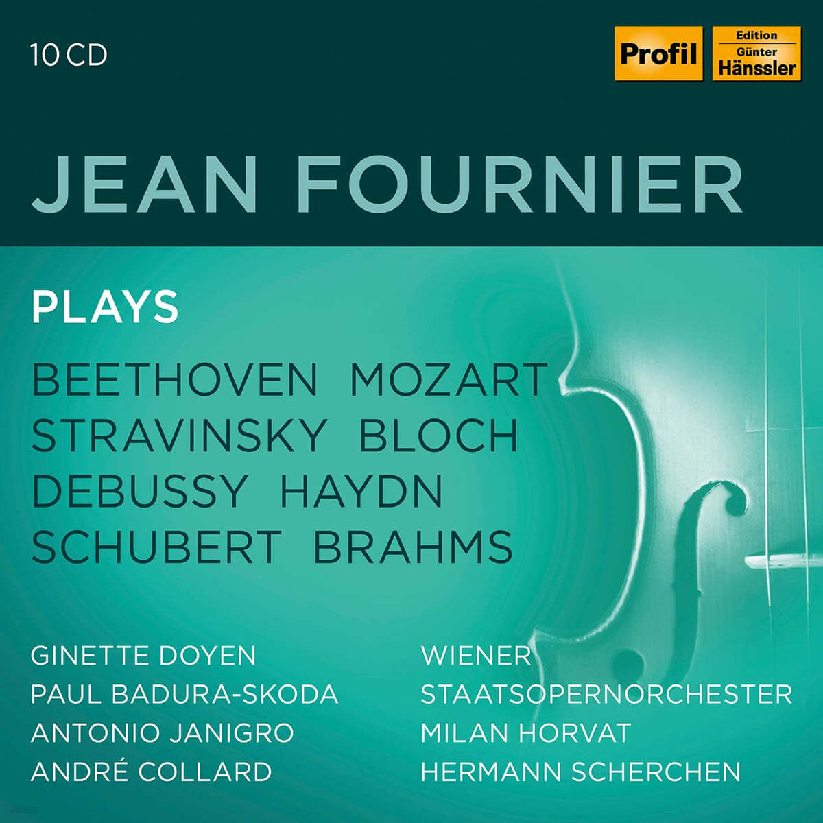 Jean Fournier 장 푸르니에 바이올린 연주집 (Jean Fournier Plays Beethoven / Mozart / Schubert etc)