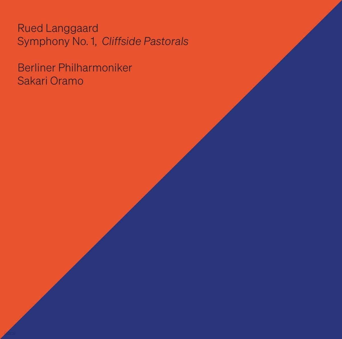 Sakari Oramo 랑고르: 교향곡 1번 ‘벼랑의 목가’ (Rued Langgaard: Symphony No. 1 &#39;Cliffside Pastorals&#39;)