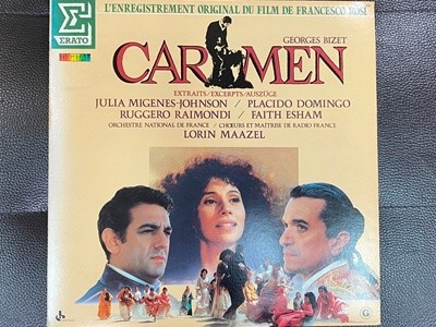 [LP] 플라시도 도밍고 - Placido Domingo - Bizet Carmen LP [U.S반]