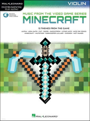 Minecraft - Music from the Video Game Series Violin Play-Along Book/Online Audio