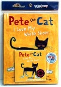 My Little Library Pre-Step 66 (Hybrid CD) : Pete the Cat I Love My White Shoes (Hardcover Set) 