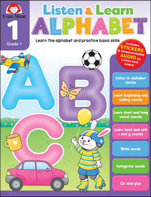 Listen and Learn: Alphabet, Grade 1 Workbook