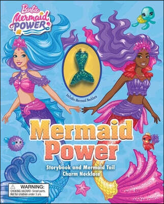 Barbie: Mermaid Power: Book with Mermaid Tail Necklace