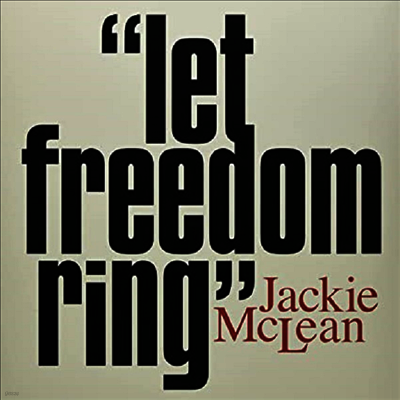 Jackie McLean — Let Freedom Ring 앨범 커버