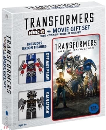 [블루레이] 트랜스포머 : 사라진 시대 + 크레오 기프트 세트 ([Blu-ray] Transformers : Age of Extinction+KRE-O Gisf Set, 2disc