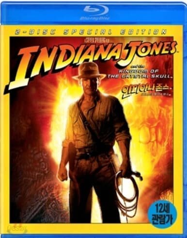 [블루레이] 인디아나 존스 : 크리스탈 해골의 왕국 ( [Blu-ray] Indiana Jones and the Kingdom of the Crystal Skull, 2disc)